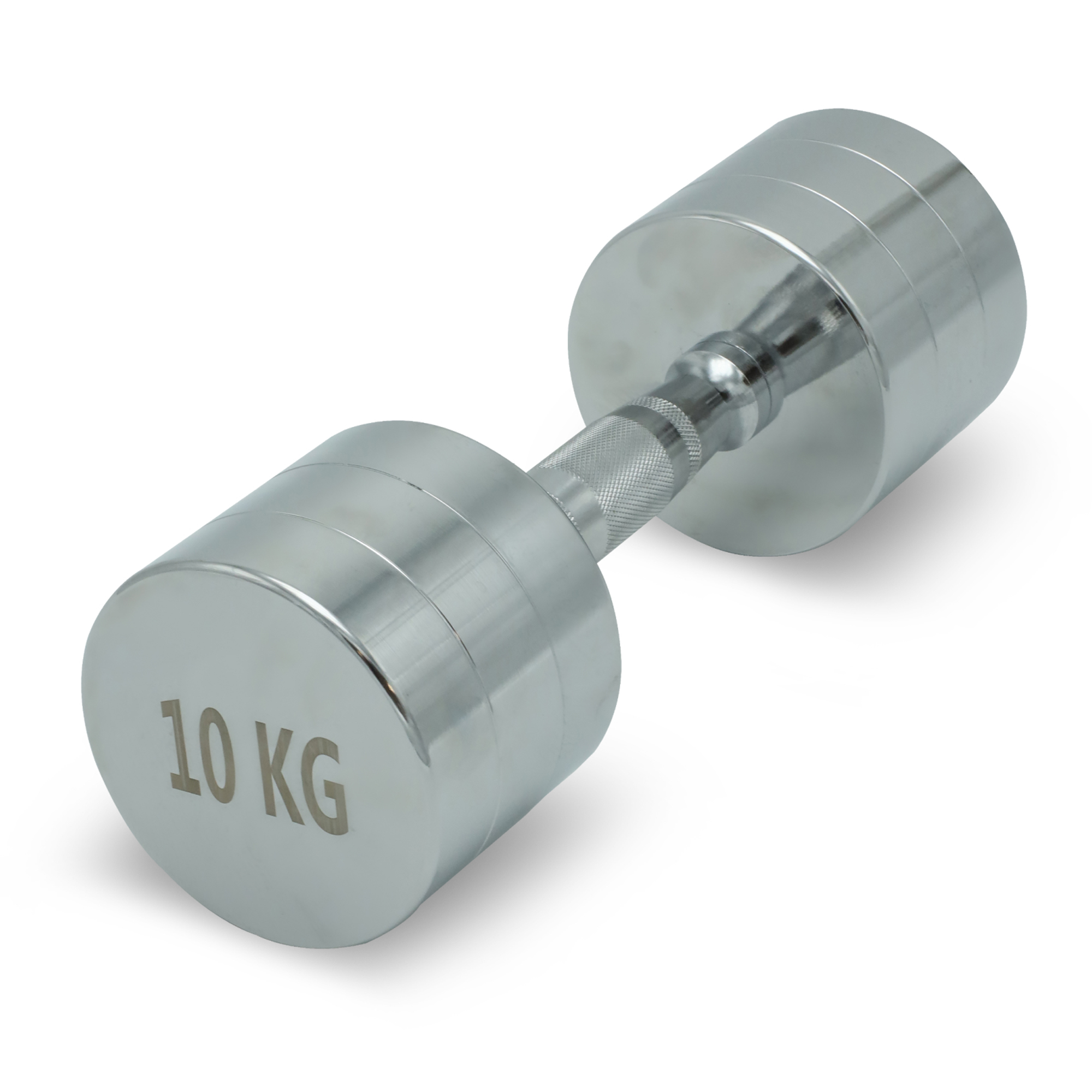 Гантель круглая хромированная 10 кг UnixFit PRO DBRND10PCEx2 2 шт