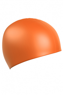 Силиконовая шапочка Mad Wave Standard Silicone cap 9973 0 07 оранжевый