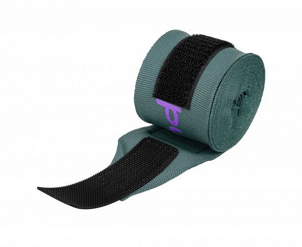 Бинты боксерские, длина 3,5 м Clinch Boxing Hand Wrap Undefeated C240 темно-зеленый