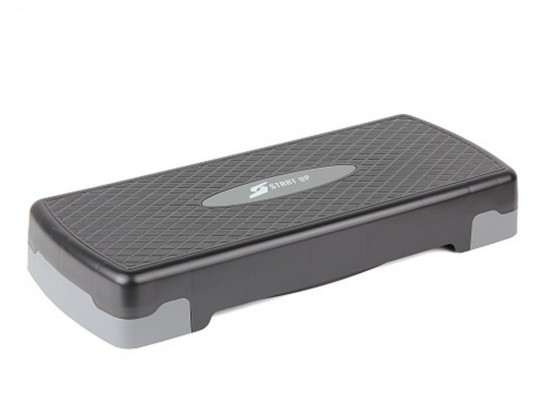 Степ-платформа 68x28x10/15см (2 уровня) Start Up ECE 059 черный