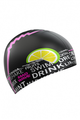 Силиконовая шапочка Mad Wave Cocktail M0555 29 0 00W черный