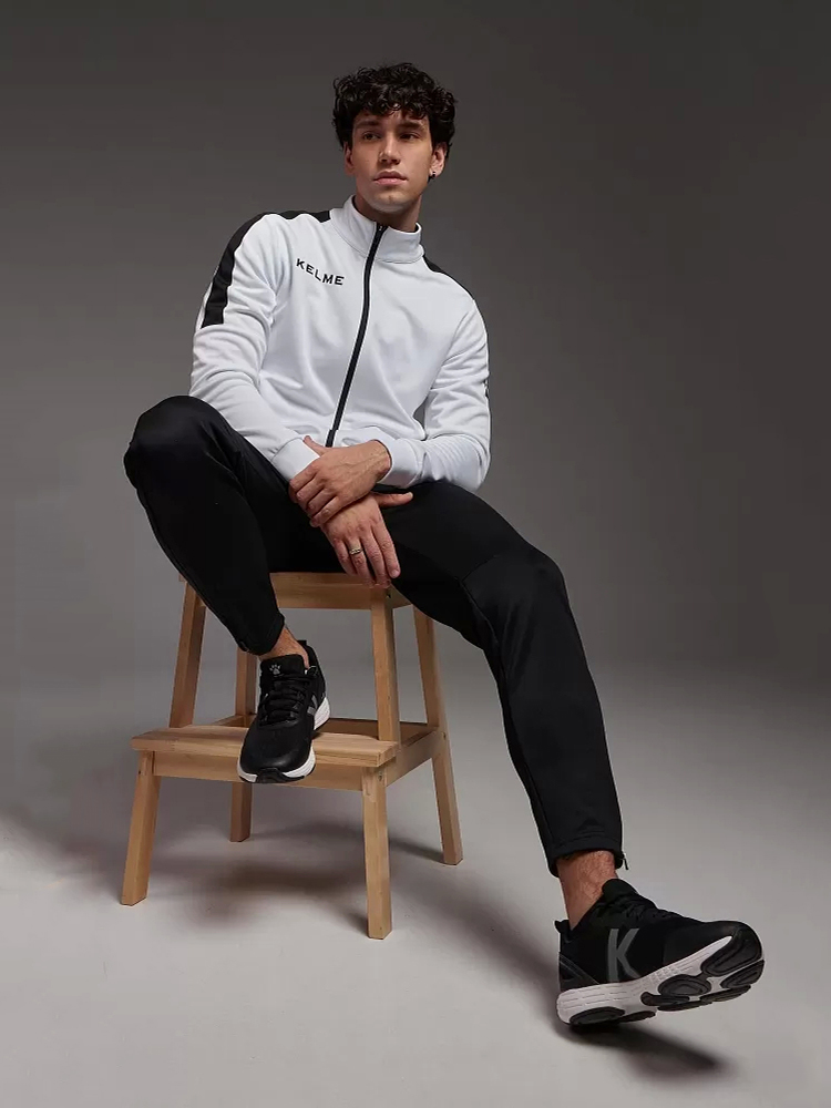 Спортивный костюм Kelme Tracksuit 3771200-103 White\Black