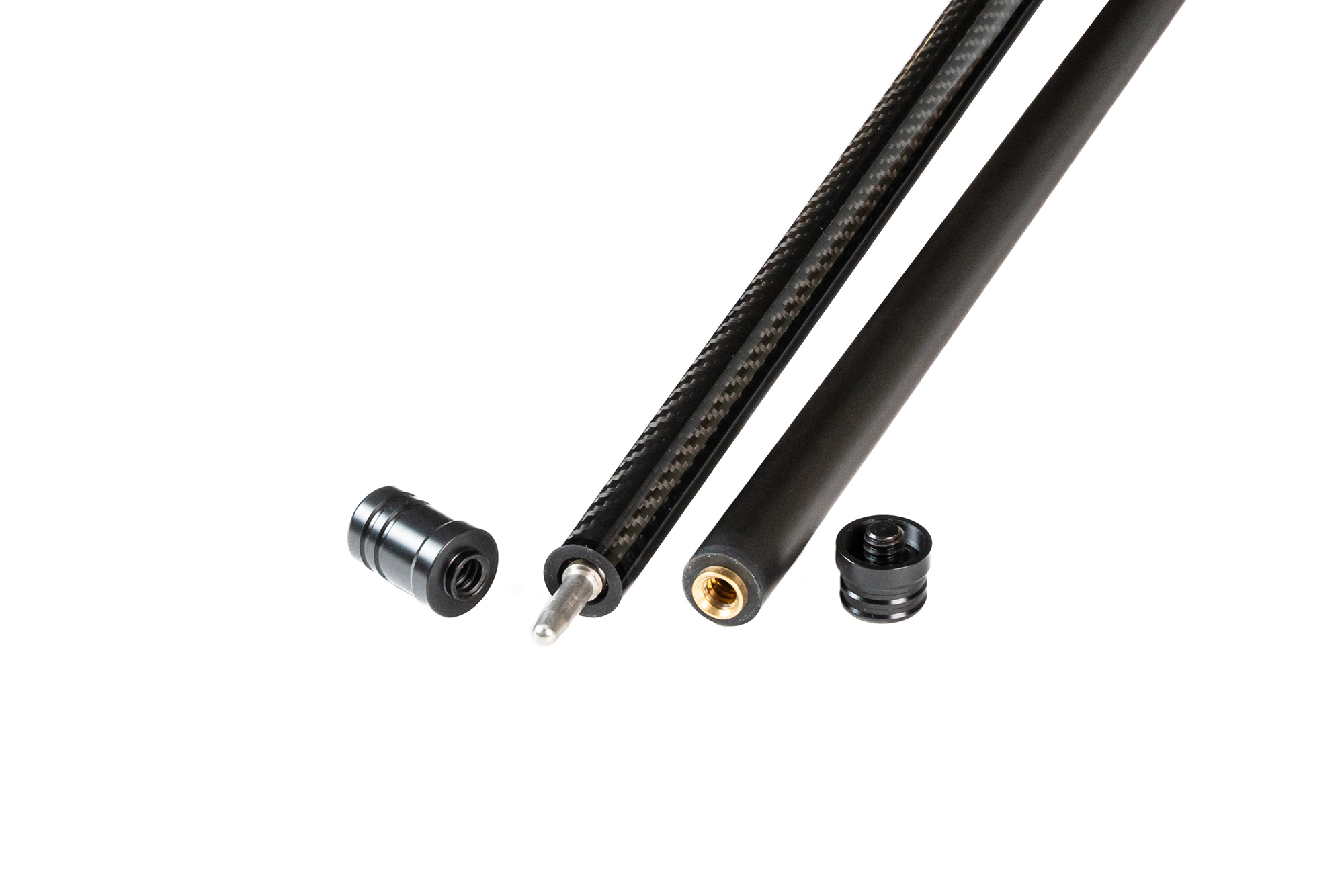 Кий \ пирамида 2-pc Winner Carbon 010 22.300.62.5 черный