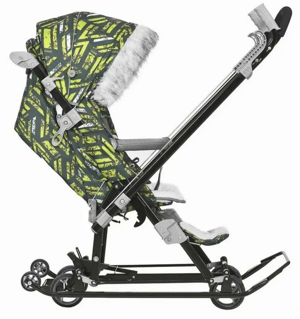Коляска комби Ника Детям НД7-8SK/4 Спортивный лимонный