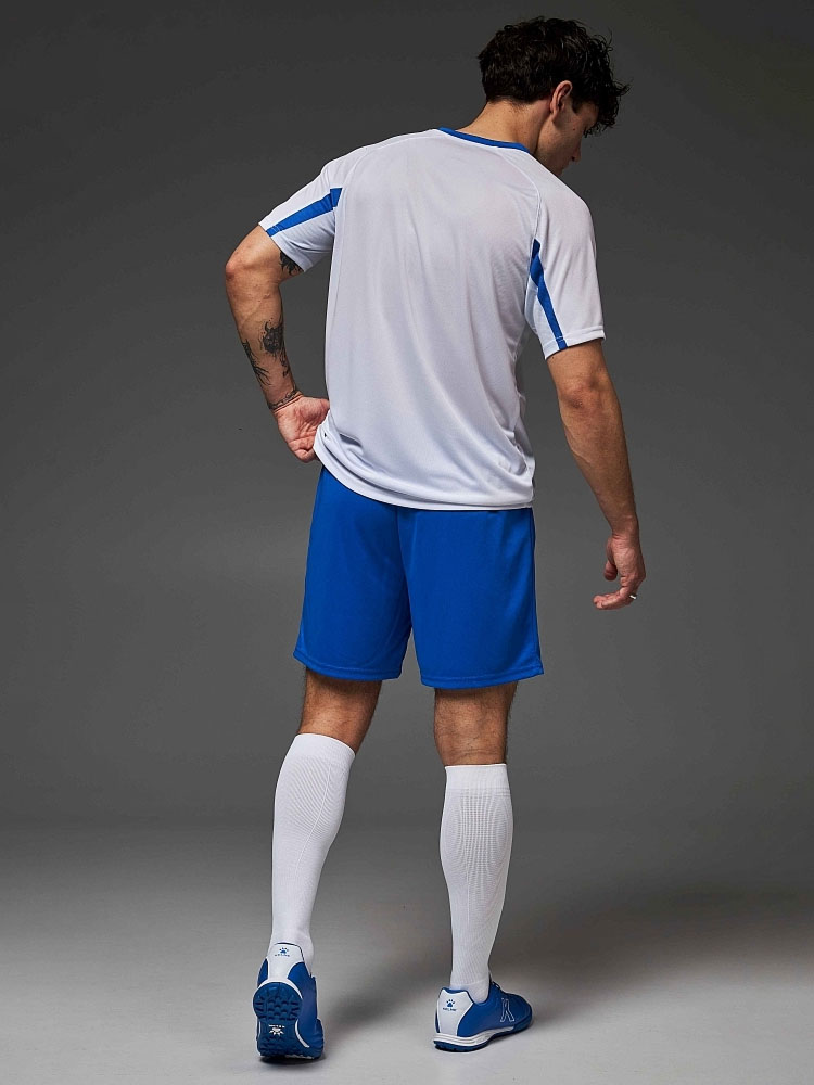 Футбольная форма Kelme Short-Sleeved Football Suit 8251ZB1002-100 White\Blue