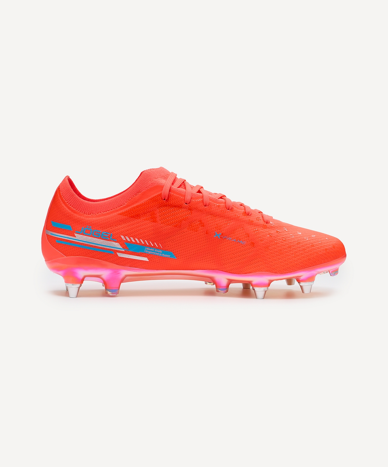 Бутсы футбольные Jogel Evofly SG Prime Coral