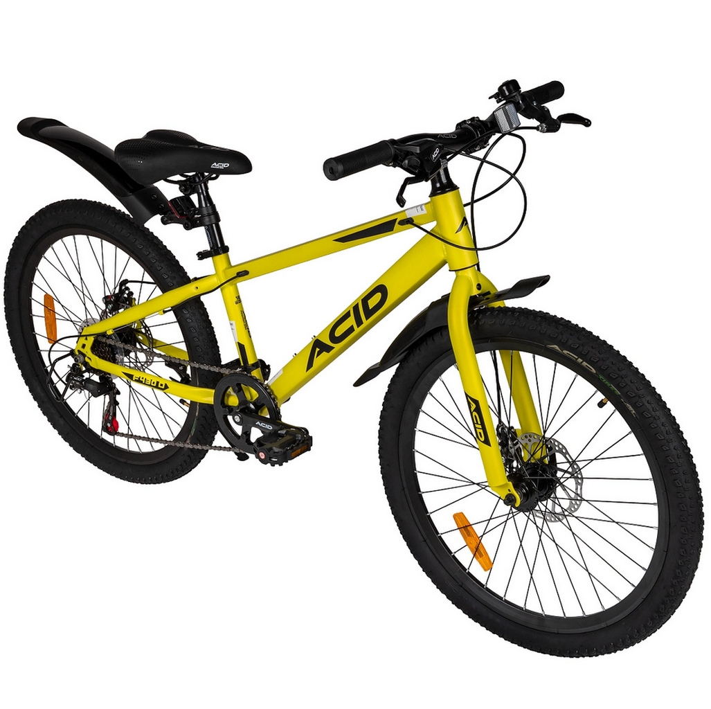 Велосипед 24" Acid F 430 D 2026 056287 Lime Green\Black