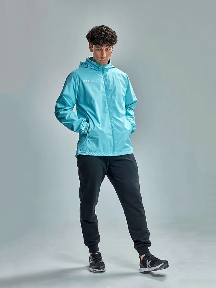 Ветровка Kelme Raincoat 3801241-405 Light Blue