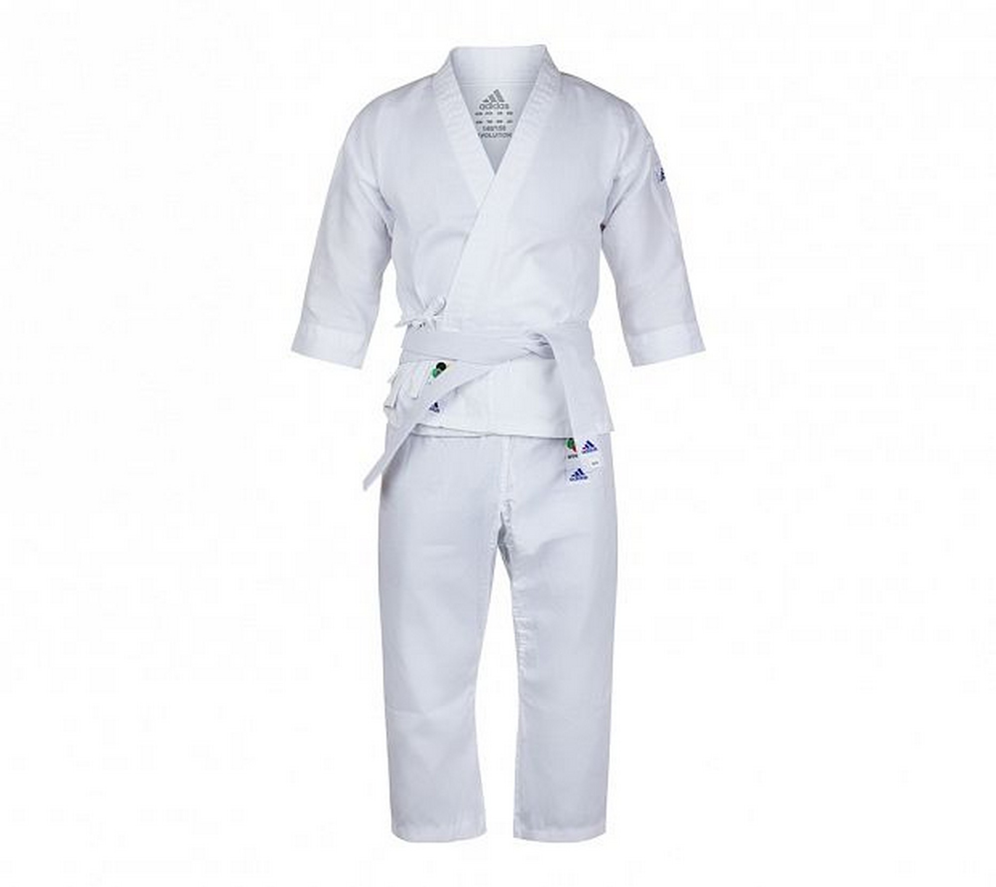 Кимоно для карате подростковое Adidas Evolution WKF K200E белый