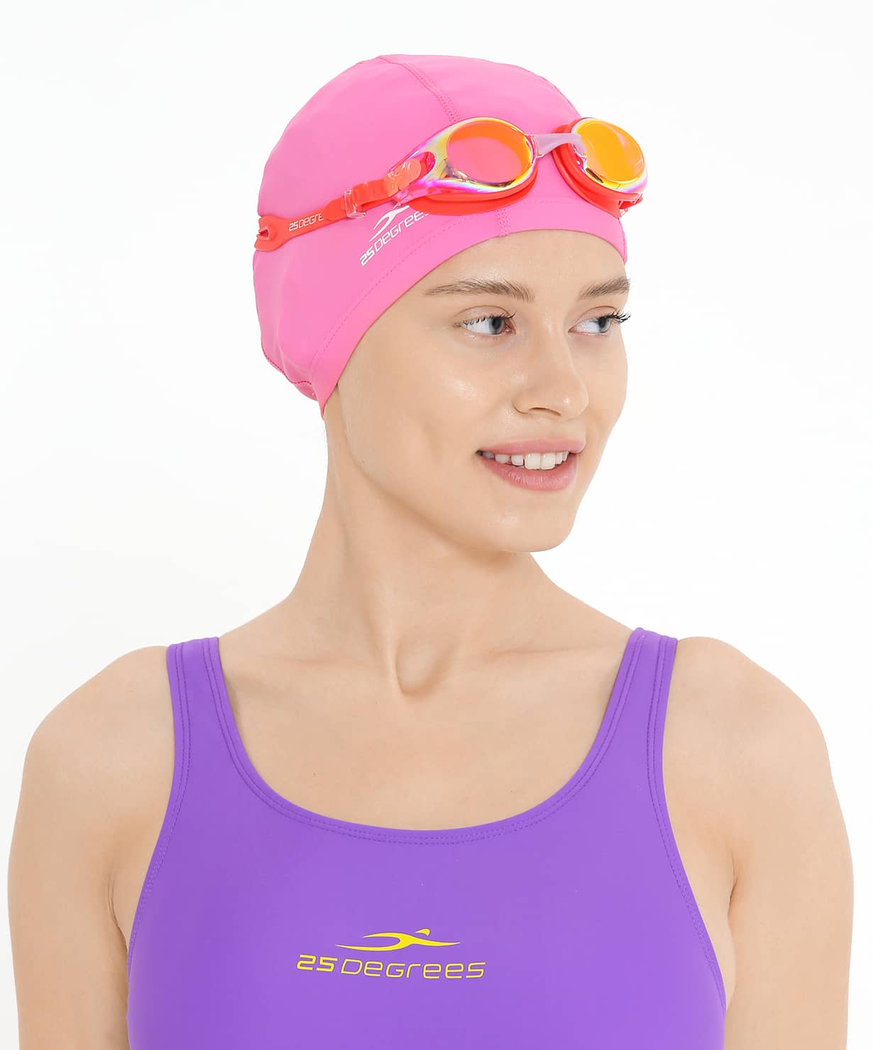 Шапочка для плавания 25DEGREES Essence Pink, полиамид