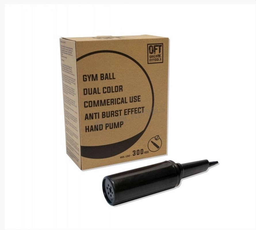 Мяч гимнастический d65 см профессиональный Original Fit.Tools FT-GTTPRO-65 двухцветный