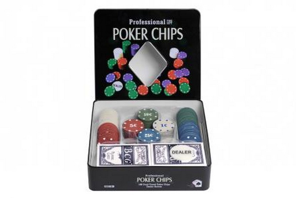 Набор для покера Partida Holdem Light на 100 фишек с номиналом