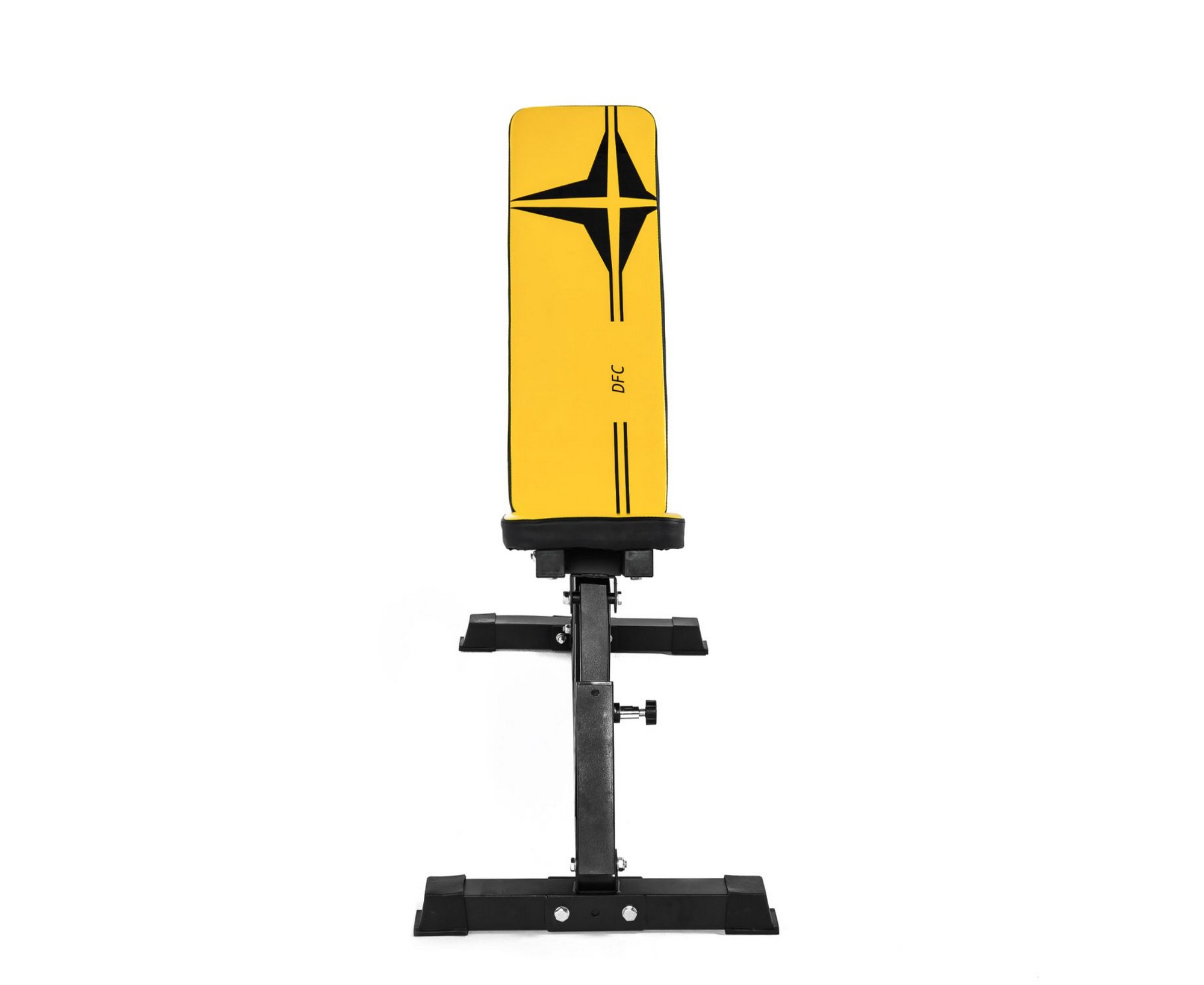 Скамья силовая универсальная DFC DZ003Y yellow | Premium Fitness