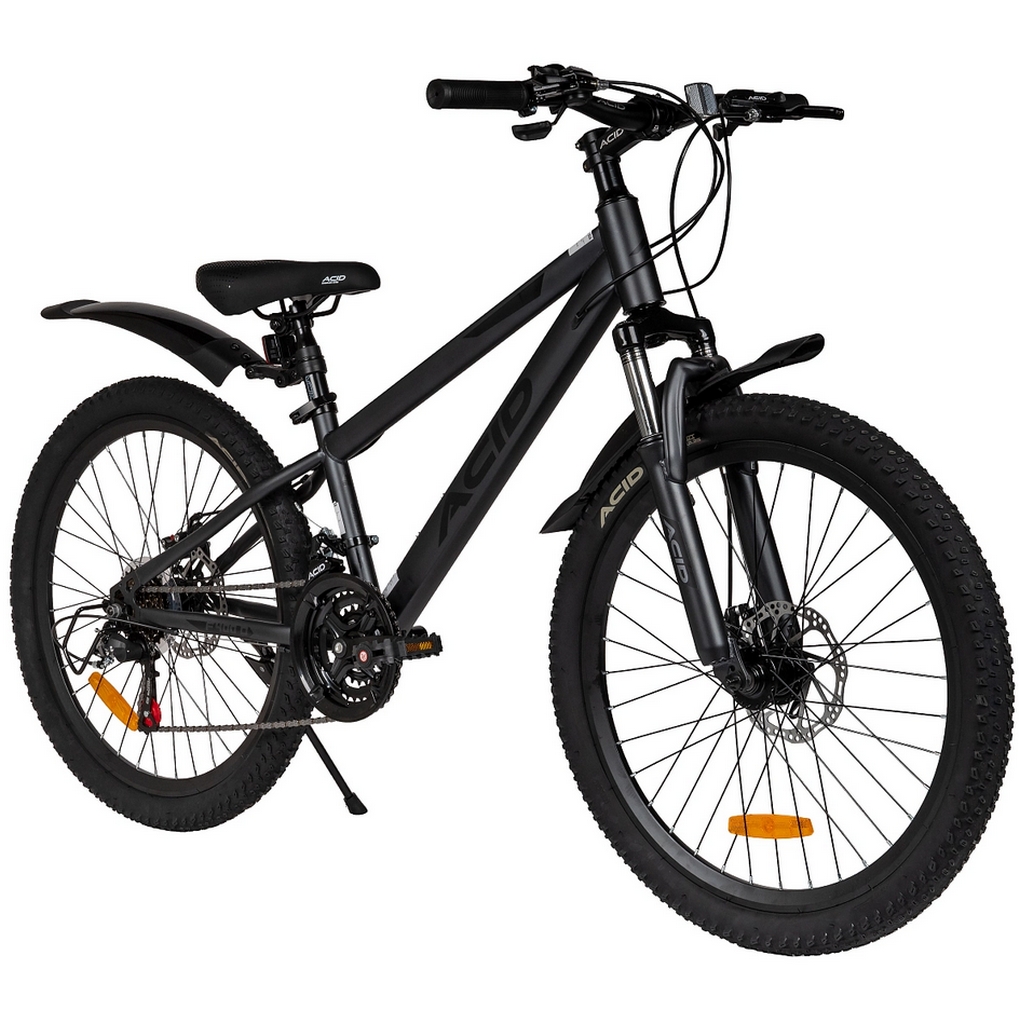 Велосипед 24" Acid F 400 D 2026 056285 Gray Flat\Black