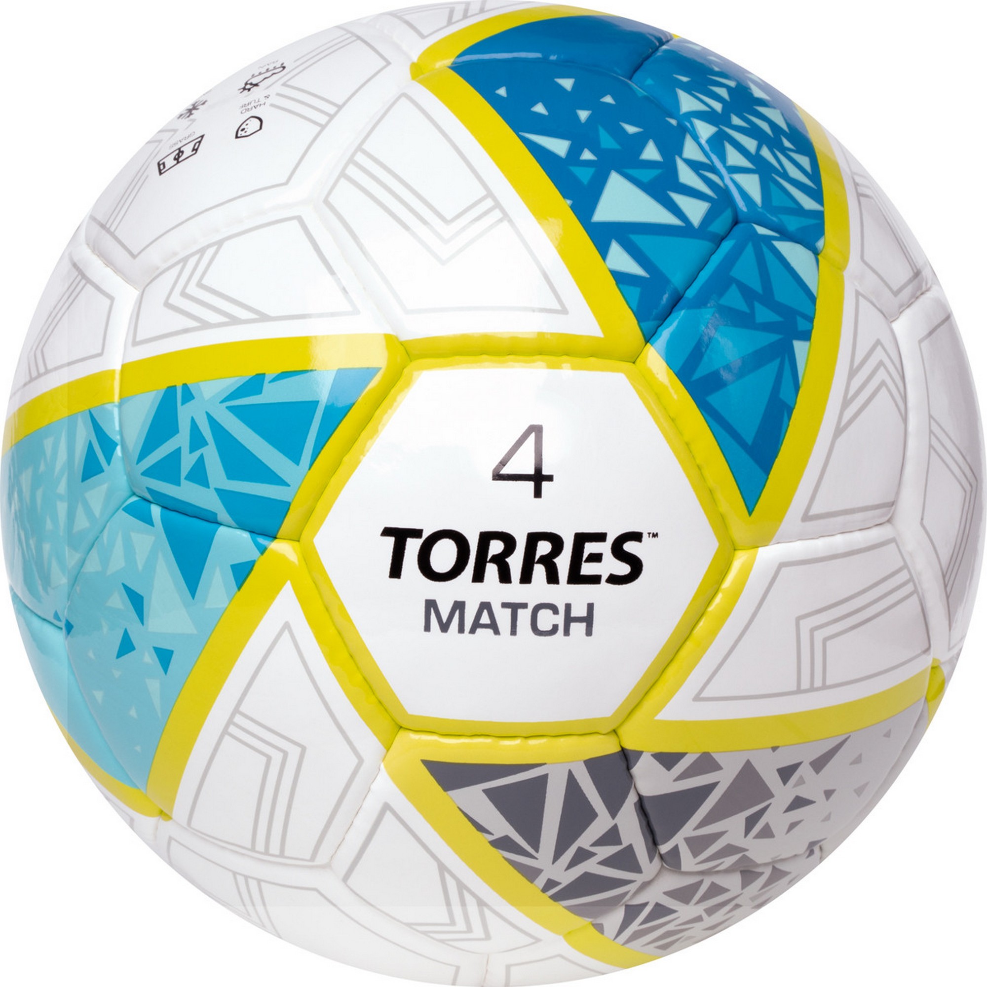 Мяч футбольный Torres Match F323974 р.4