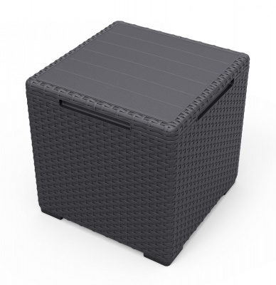 Стол с хранением, графит Vigo storage box