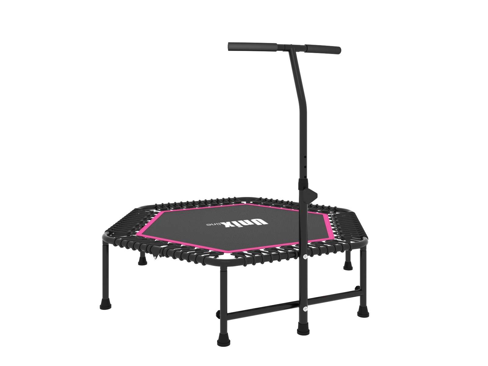 Батут Unix line FITNESS (130 cm) Pink