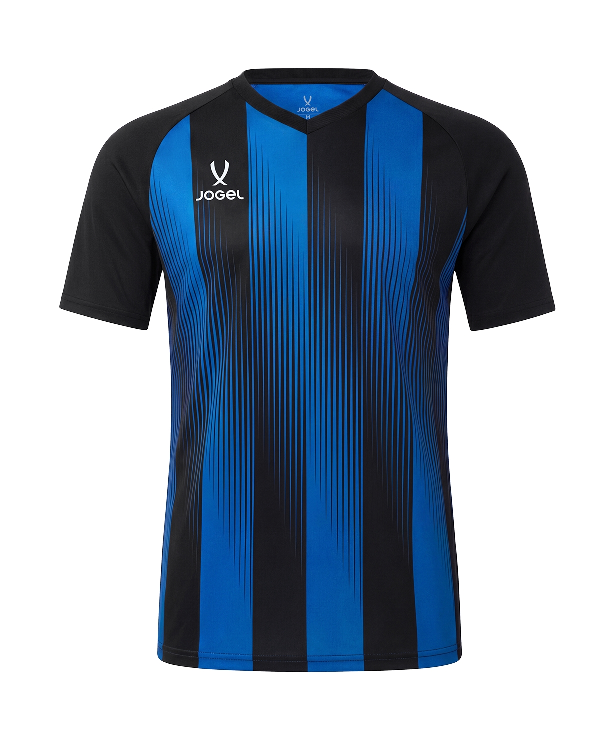Футболка игровая Jogel CAMP Striped Jersey, синий\черный
