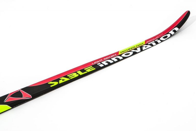 Лыжи Комплект NNN (крепление STC) STC STEP Innovation black/red/green