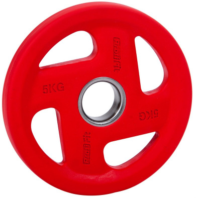 Диск обрезиненный цветной Fassion D51мм, 5 кг Profi-Fit