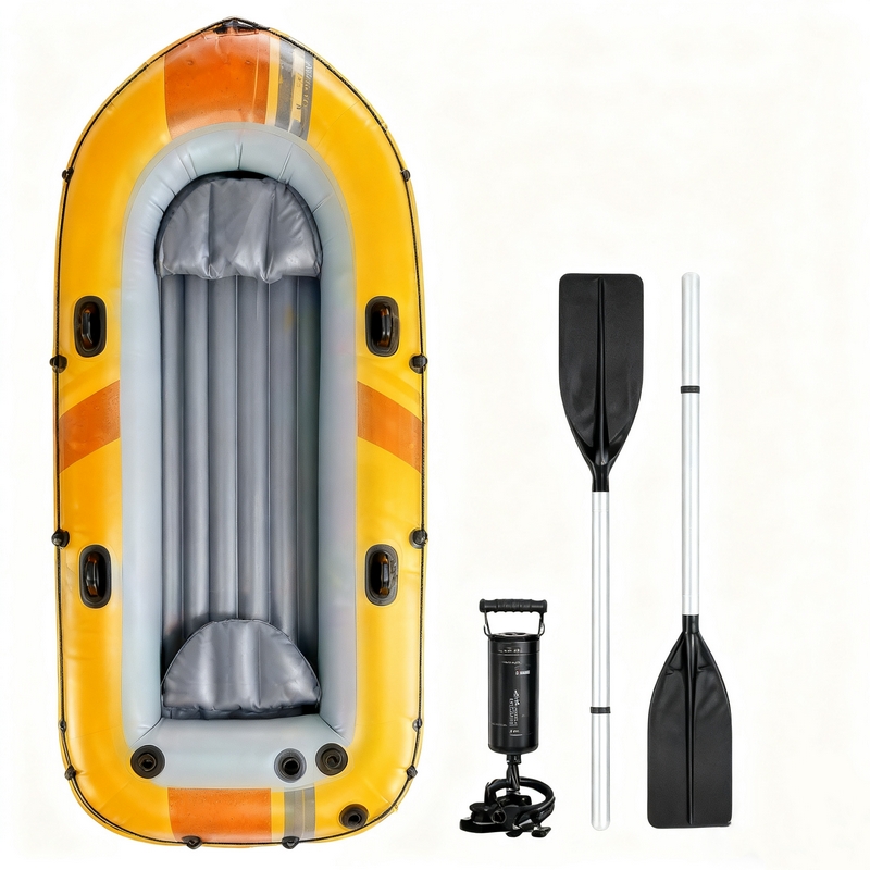 Надувная лодка Challenger 3 295х137х43см, алюм.вёсла 122см, насос 68614, до 320кг Intex 66313