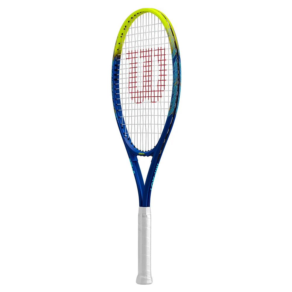 Ракетка для большого тенниса,для любитерей, алюминий, со струнами Wilson Impact Gr3 WR198910U3 сине-салатовый