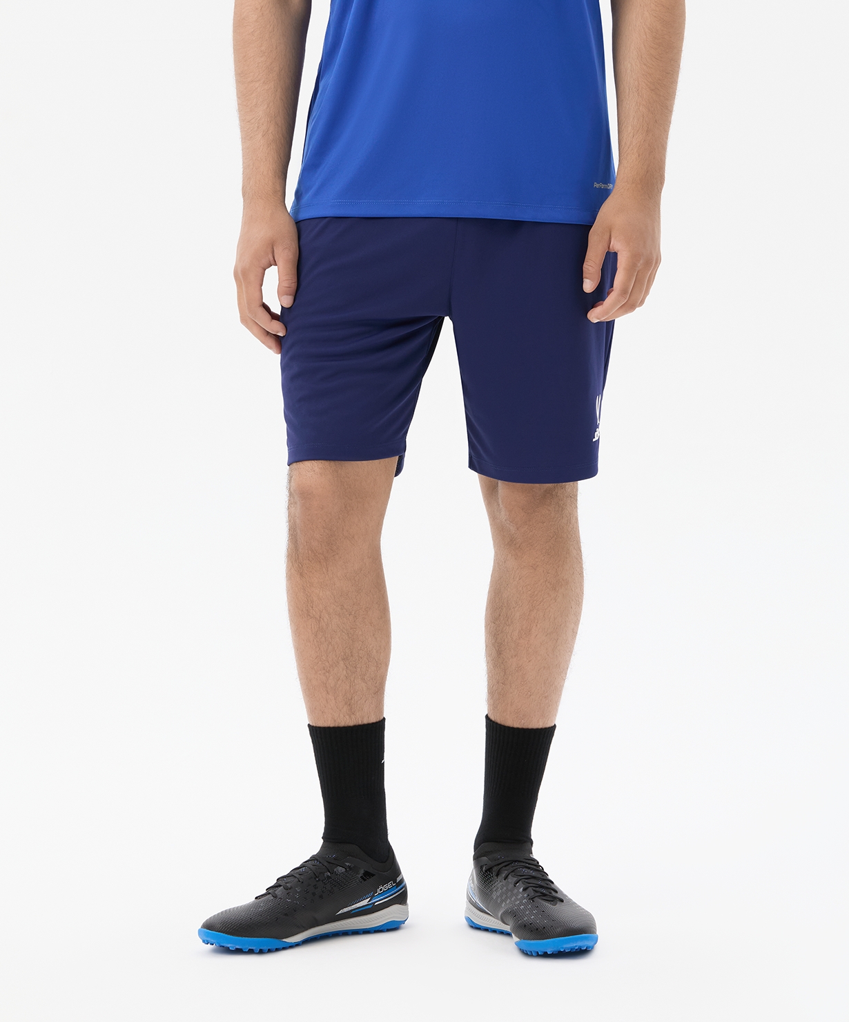 Шорты тренировочные без карманов Jogel PREMIER PerFormDRY Training Shorts, темно-синий