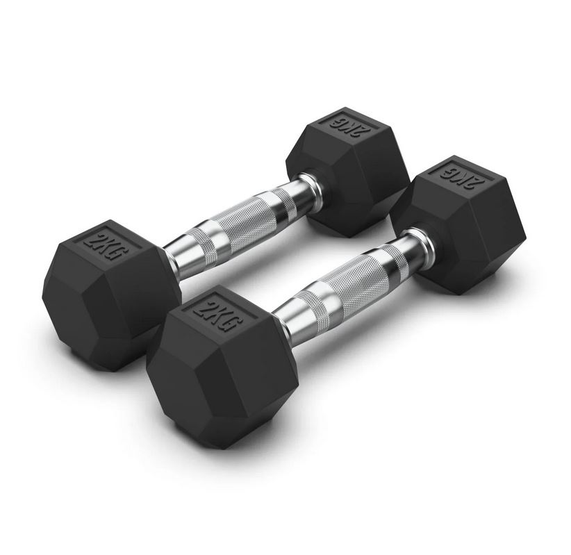 Гантель неразборная гексагональная 2,5кг VictoryFit VF-H025
