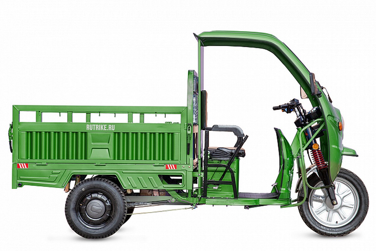 Грузовой электротрицикл RuTrike Гермес 1500 60V1200W 024456-2751 серый