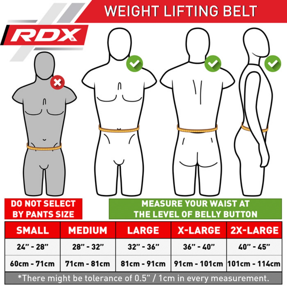 Пояс RDX 4" Leather WBS-4RB черный\золотой