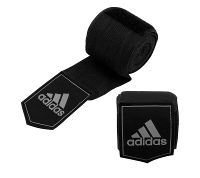 Бинт эластичный Adidas Mexican Style Boxing Crepe Bandage adiBP032 черный