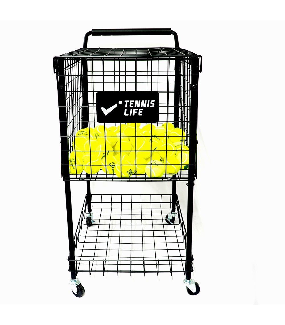 Корзина тренерская, металлическая Tennis Life TL325 чёрный