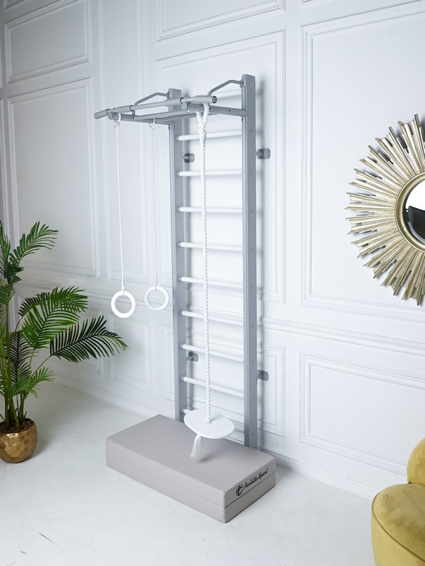 Детский спортивный комплекс Perfetto Sport "Scala in legno" grigio PS-111