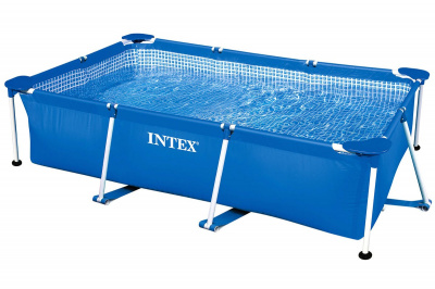 Каркасный бассейн прямоугольный 260х160х65см Intex Rectangular Frame 28271