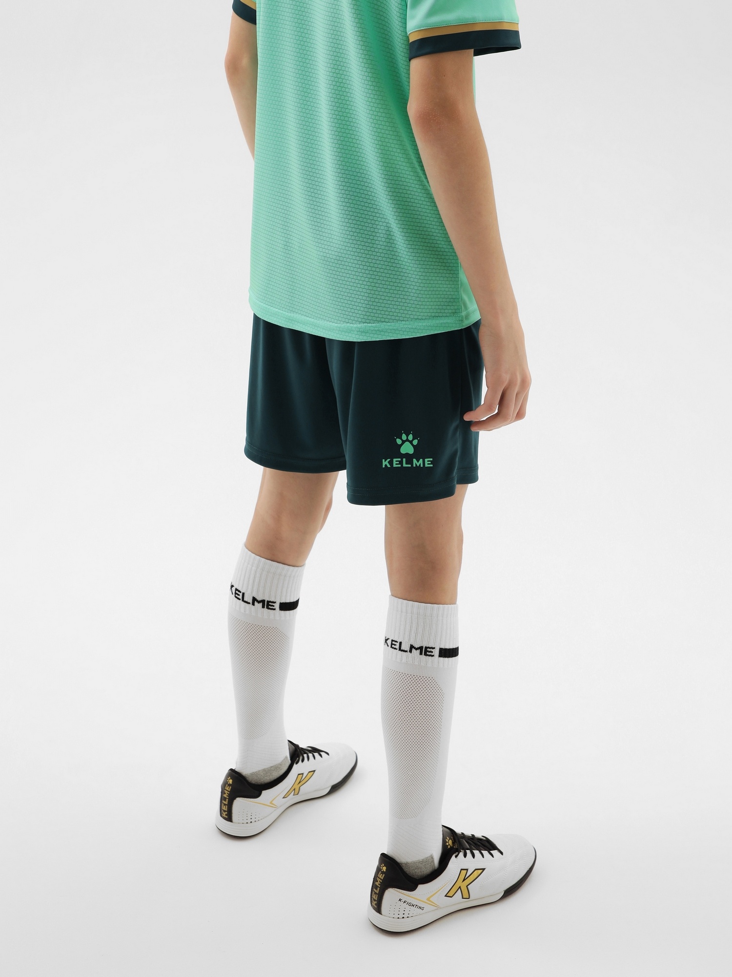 Детская футбольная форма Kelme Football Suit 8351ZB3158-328 Teal\Blue-green