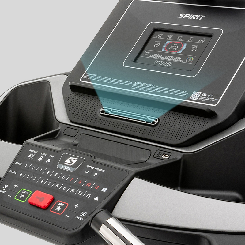 Беговая дорожка SPIRIT XT685 DC Black