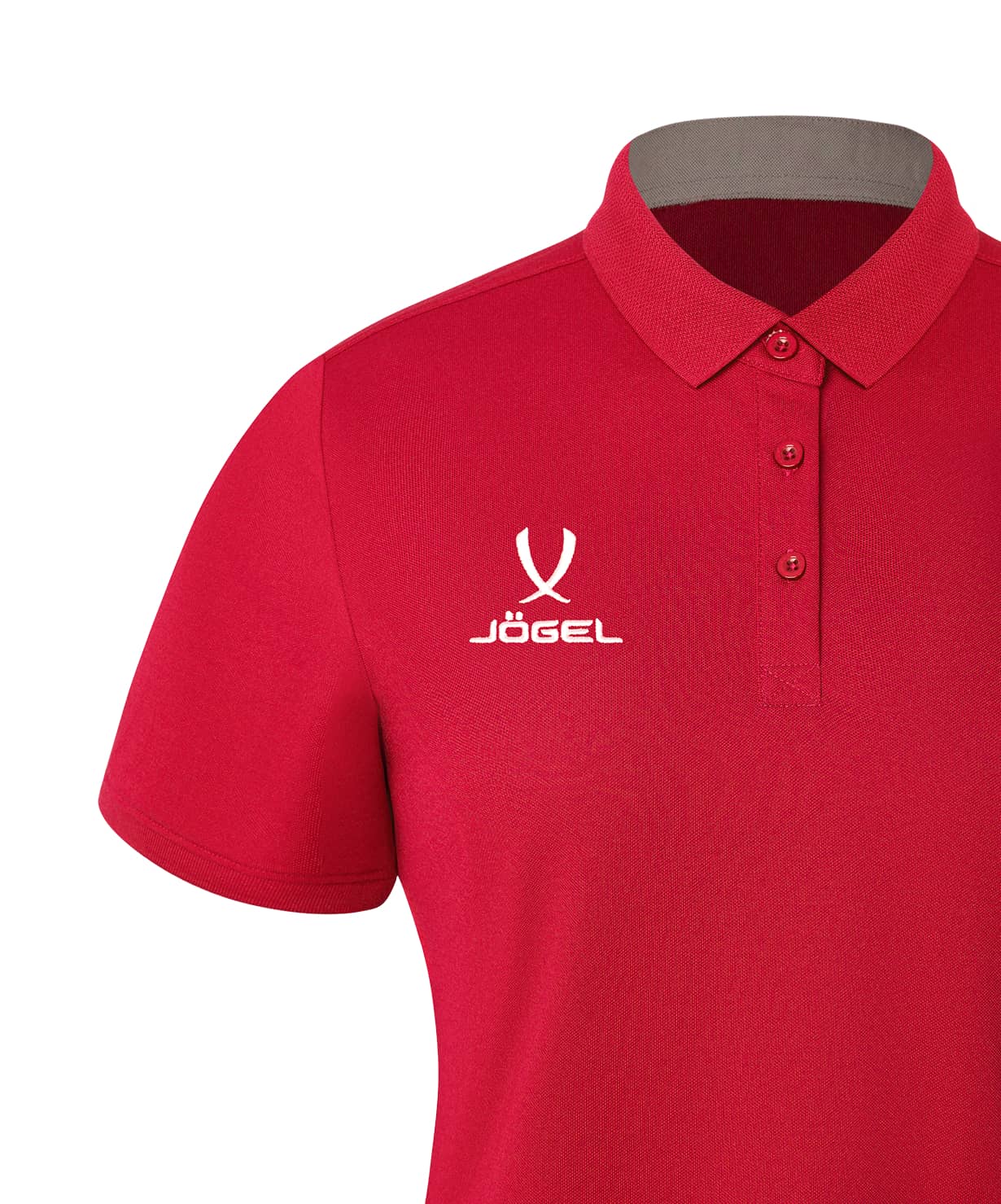 Поло женское Jogel PREMIER PerFormDRY CVC Polo W, красный