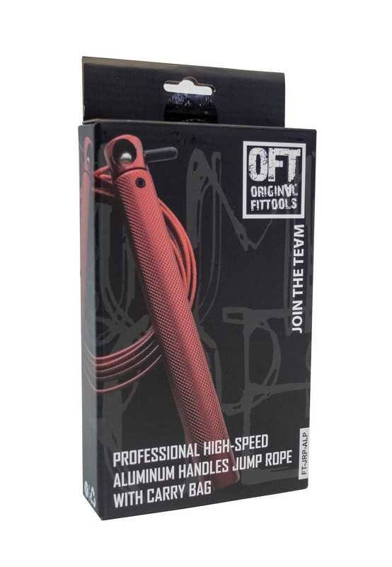 Скакалка профессиональная алюминиевая Original Fit.Tools Premium FT-JRP-ALP