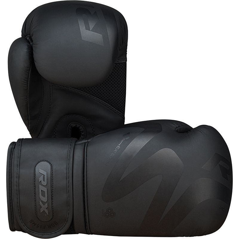 Перчатки тренировочные RDX BGR-F15MB-12OZ F15 12oz черн. мат.