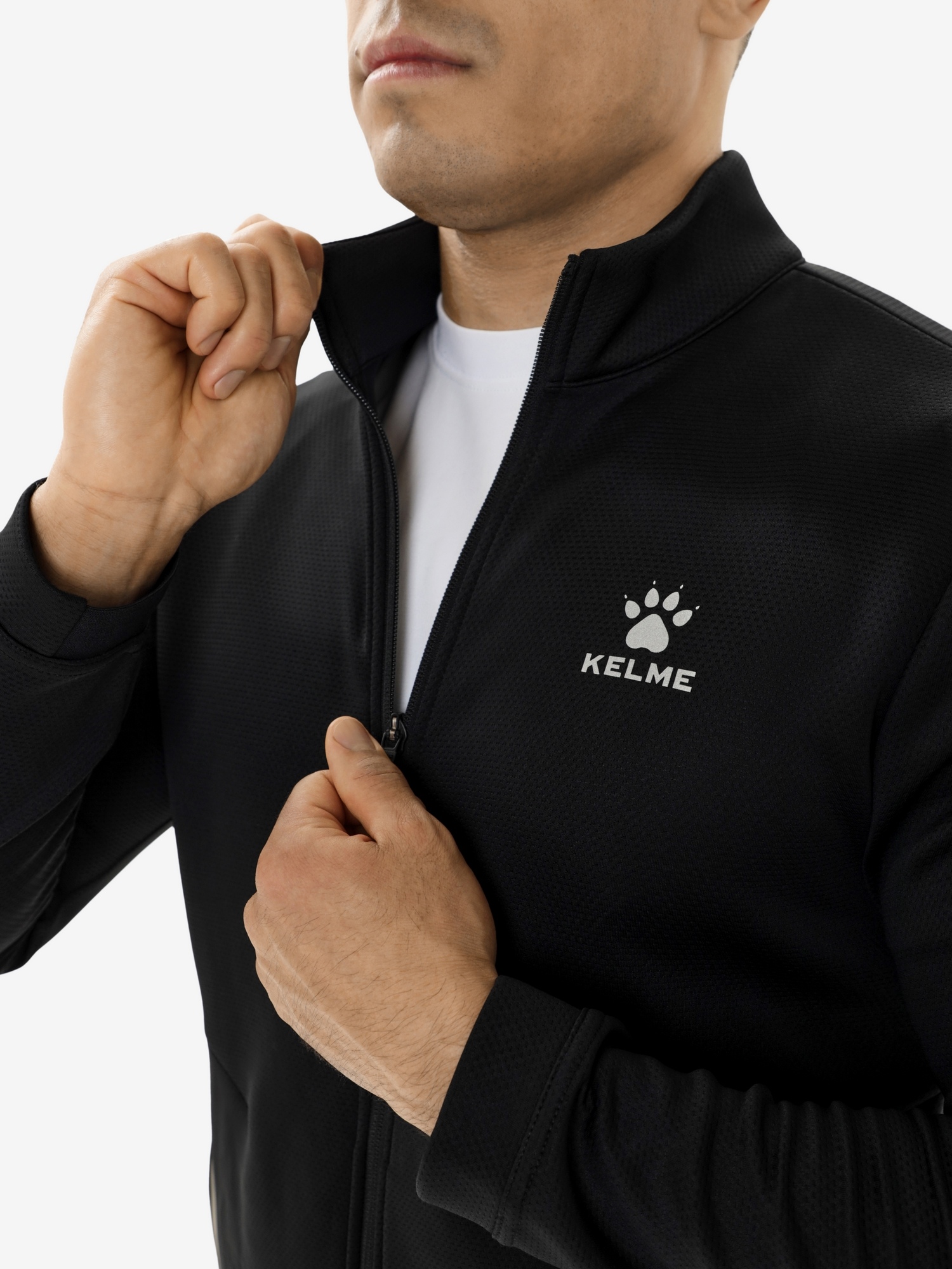 Спортивный костюм Kelme Knit Jacket Suit 8161TZ1001-000 Black