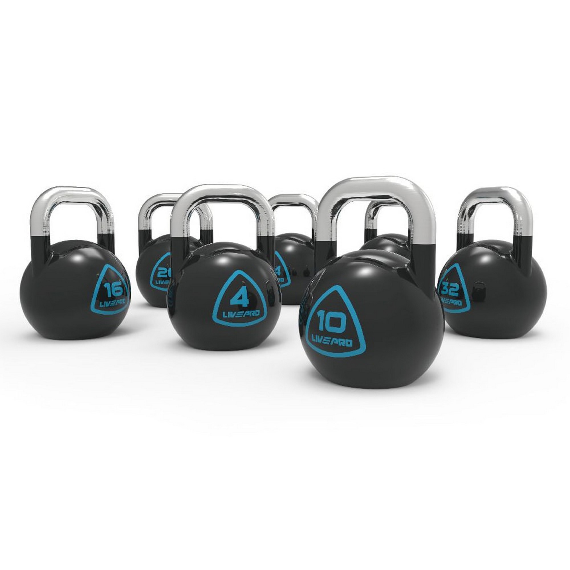 Соревновательная гиря 4 кг Live Pro Steel Competition Kettlebell LP8042-4
