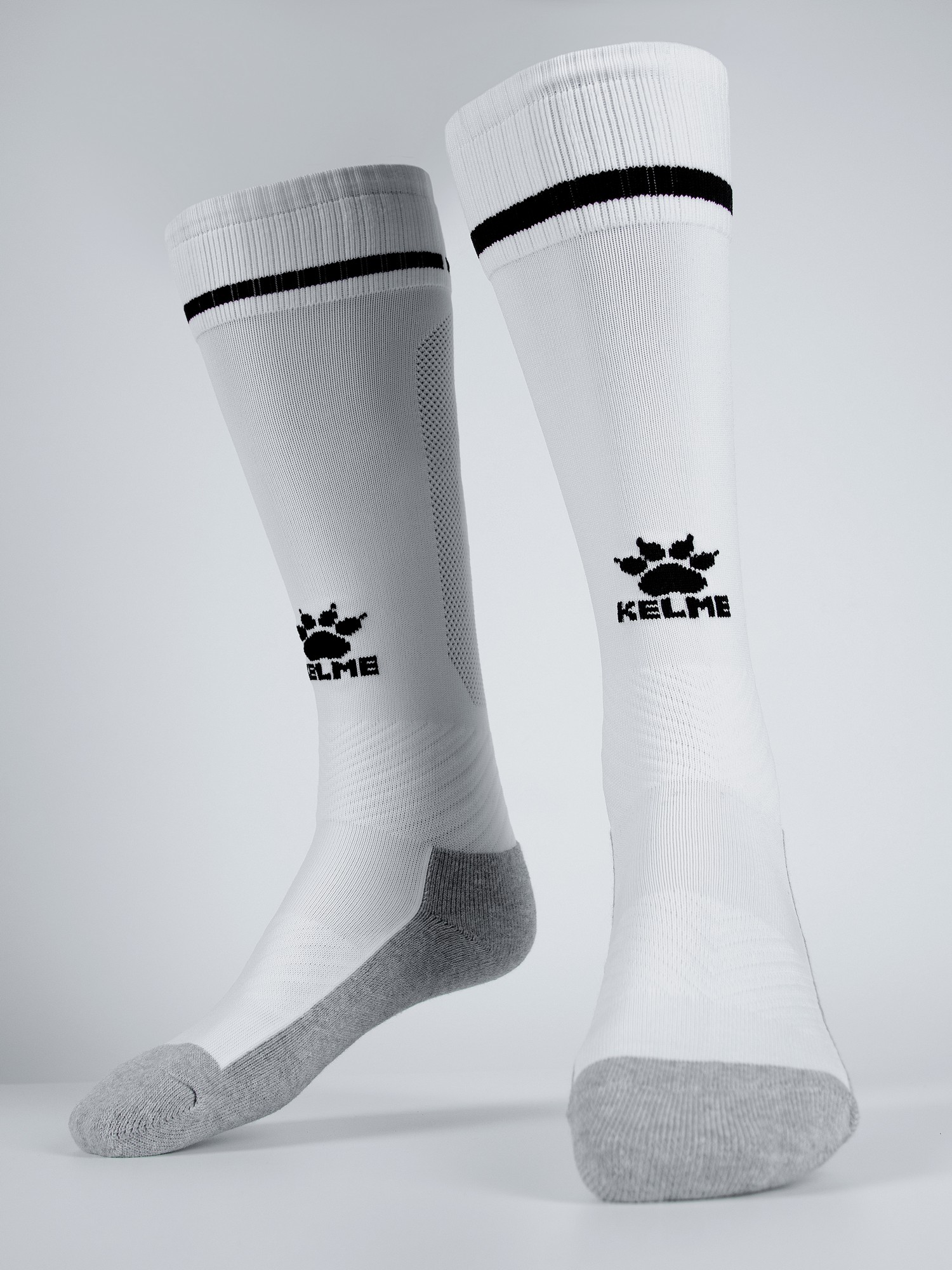 Детские гетры Kelme Children's Football Socks 8101WZ3001-103 White