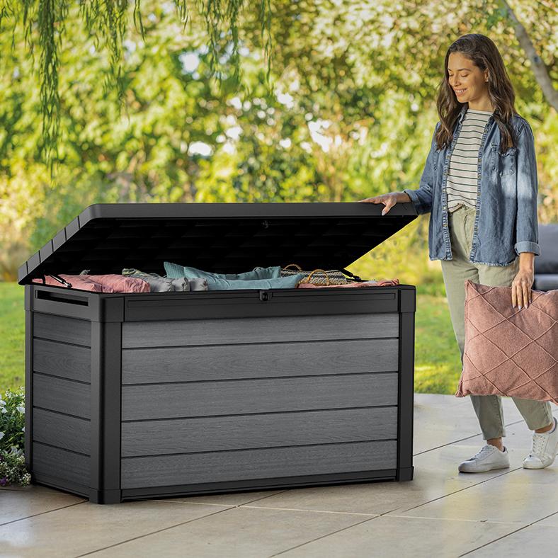 Сундук Кортина (Cortina box 380L) графит