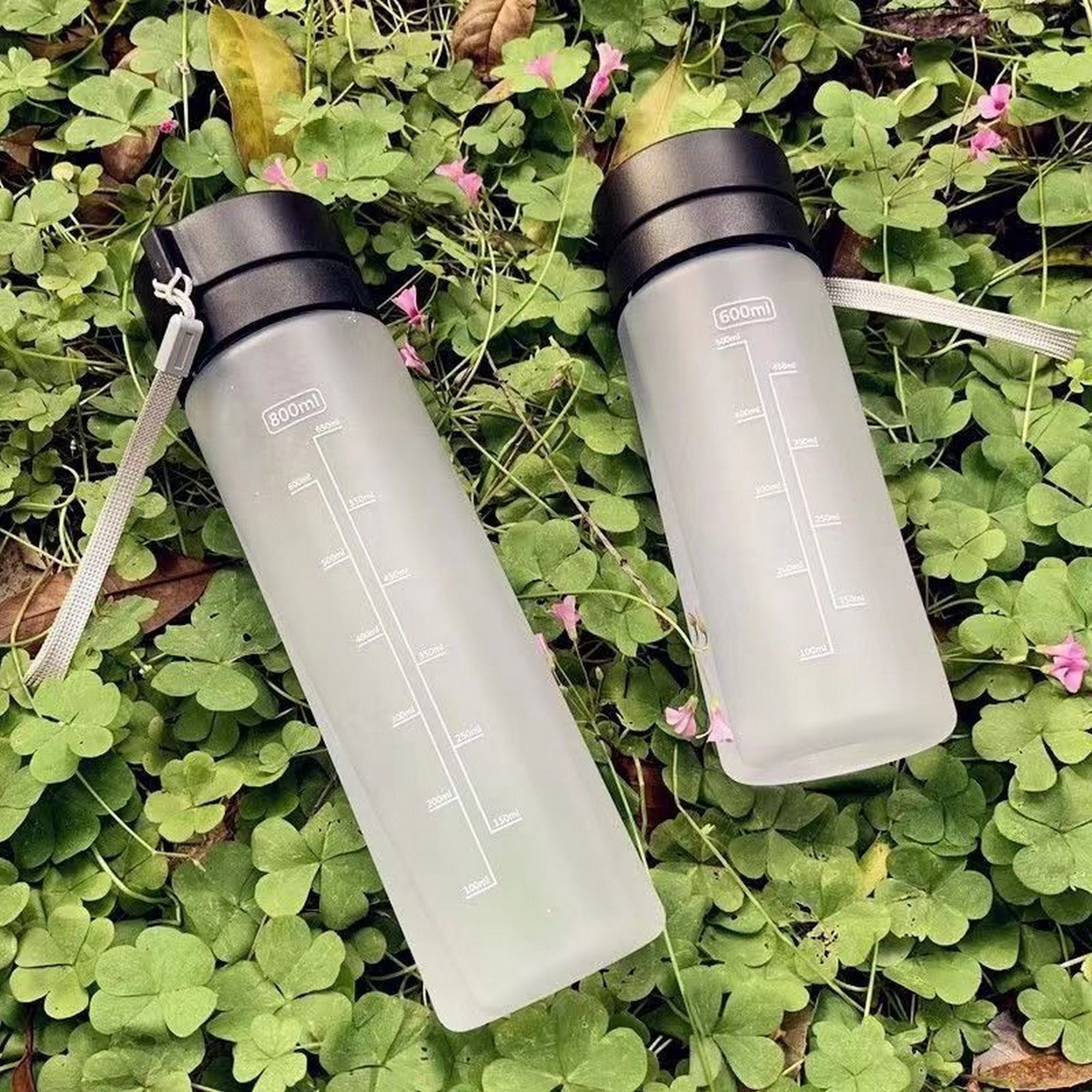 Спортивная бутылка для воды 600мл UnixFit Standart BTL600BL черный