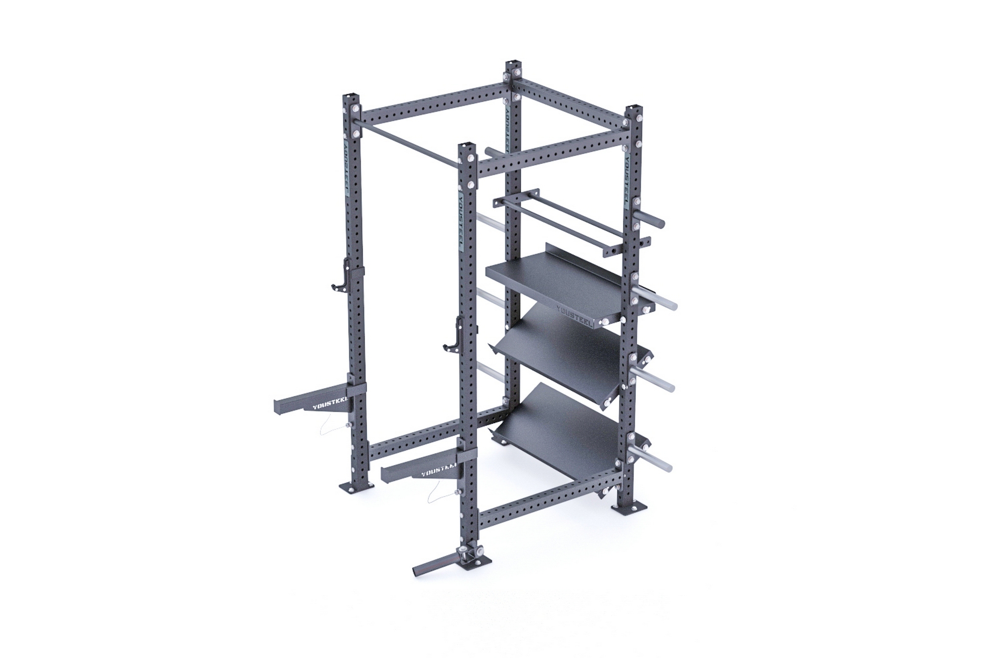 Силовая рама YouSteel SINGLE RACK PLATE 3 | Premium Fitness