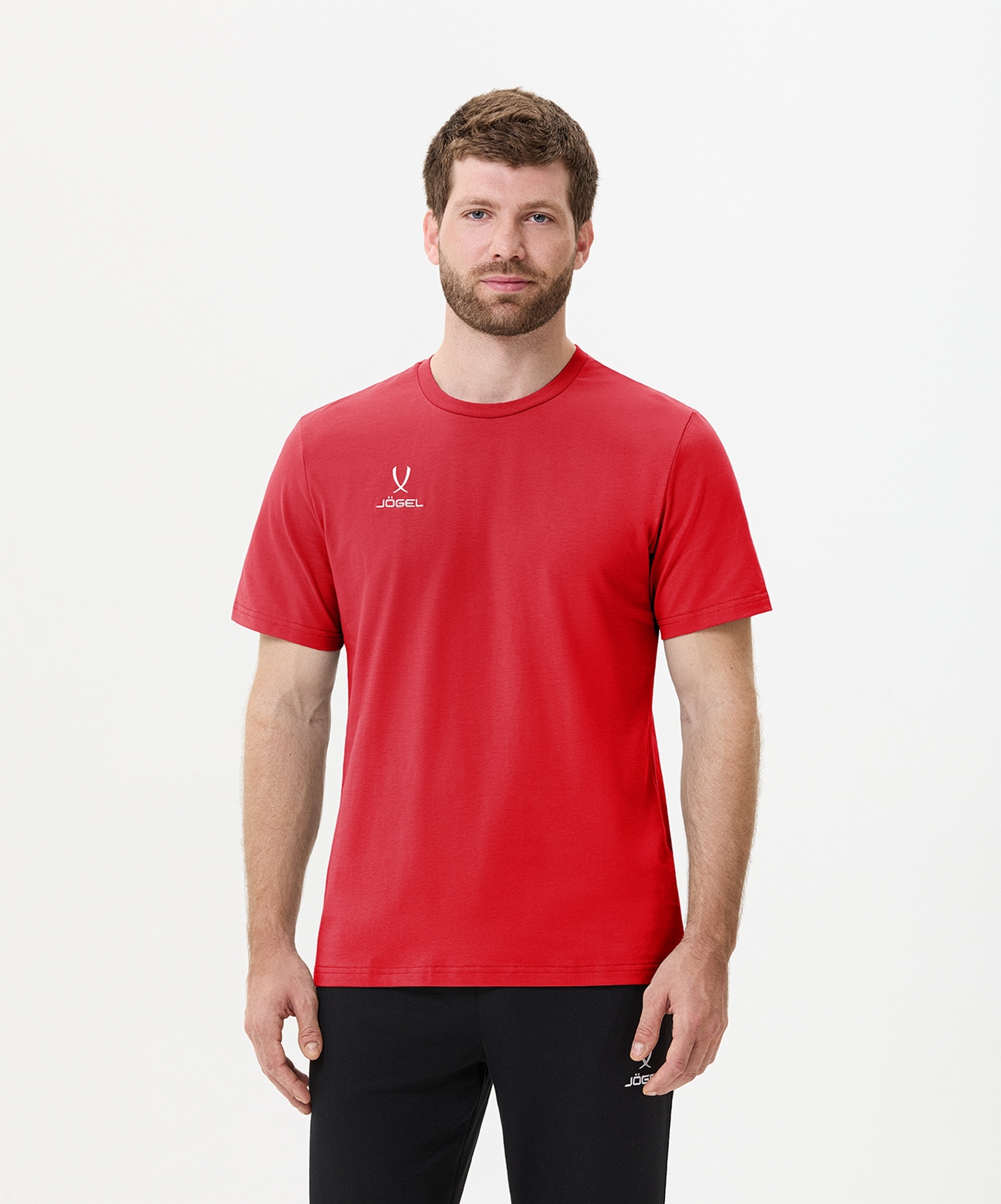 Футболка Jogel ESSENTIAL Cotton Tee, красный