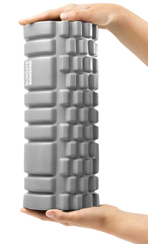 Валик для фитнеса массажный Sundays Fitness IR97435B 6062649 серый