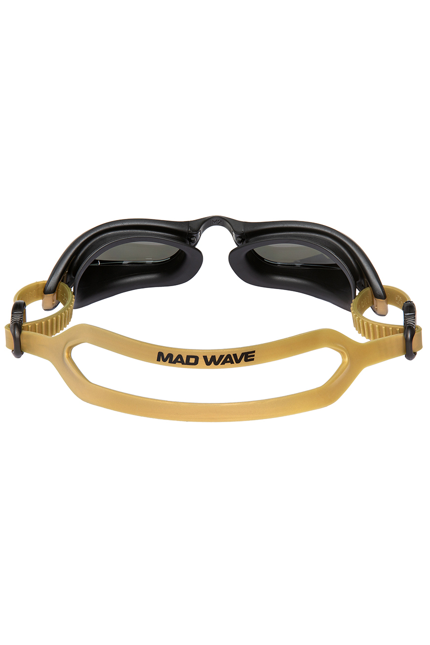 Очки для плавания Mad Wave Aquarius mirror M0424 26 0 01W черный