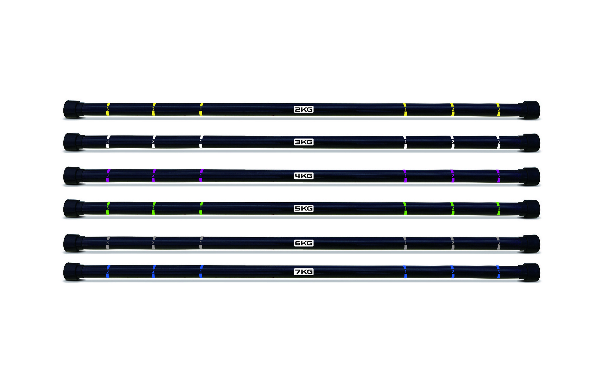 Бодибар 4кг Aerofit AFBBD4 розовые полоски