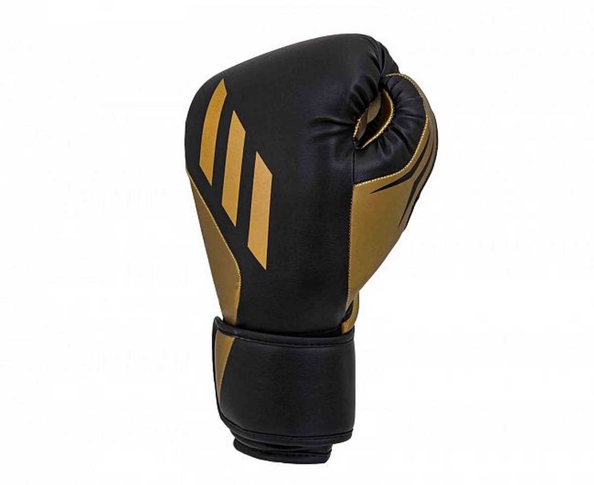 Перчатки боксерские Adidas Speed Tilt 350 SPD350VTG черно-золотой
